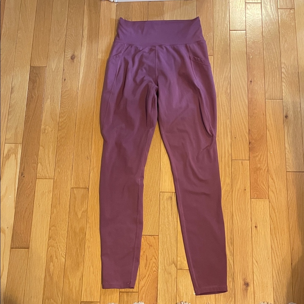 Mauve pink alphalete leggings